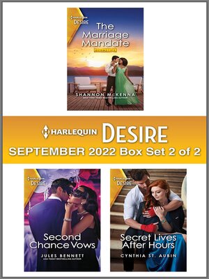 cover image of Harlequin Desire: September 2022 Box Set 2 of 2